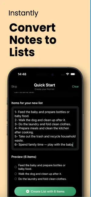 SyncedLists AI screenshot 2