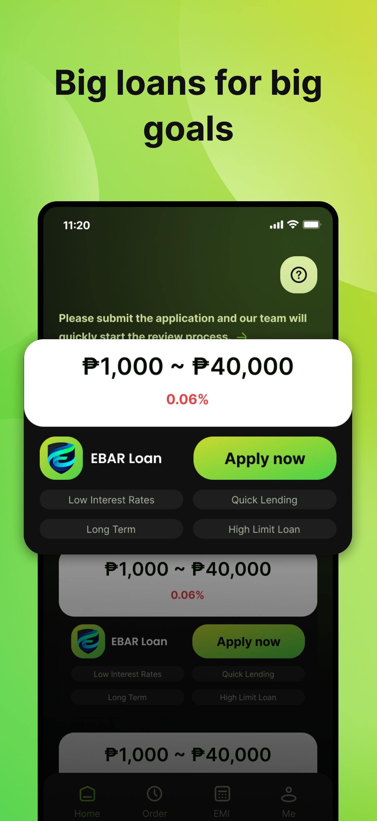 EBAR Loan-online lending app