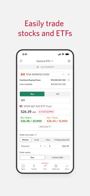 CIBC Mobile Wealth screenshot 3