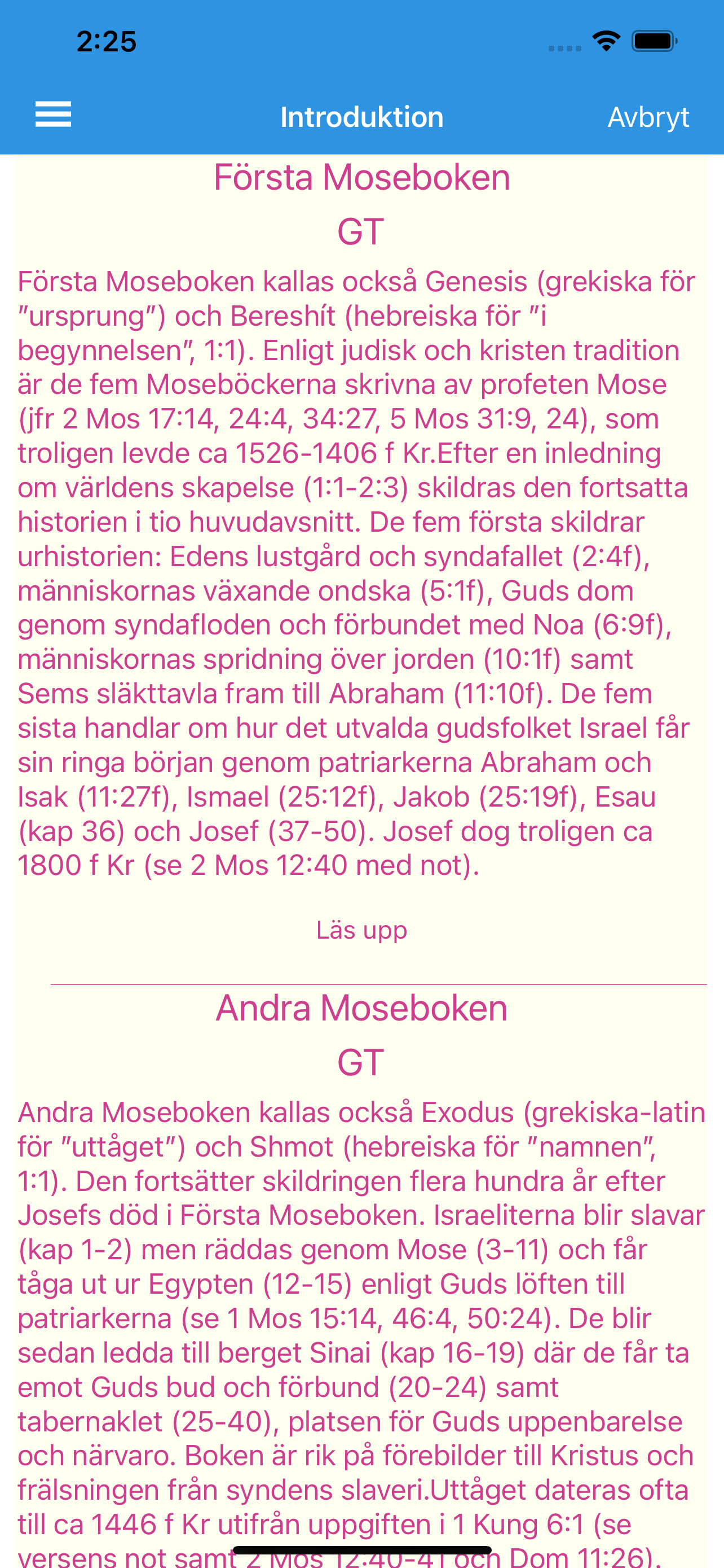 Folkbibeln App