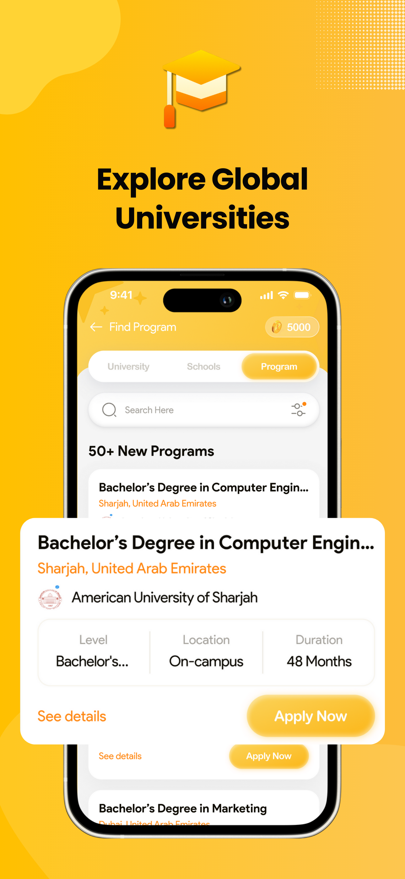 +twe: Job & University Search