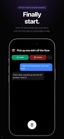 AtomicStep: Get Unstuck iPhone screenshot