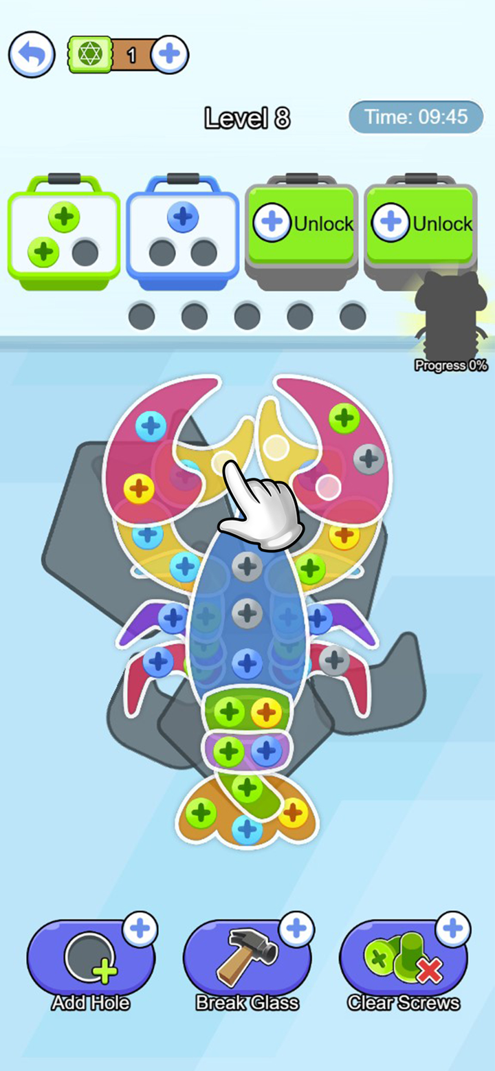 Screw Pin Jam Puzzle screenshot 5