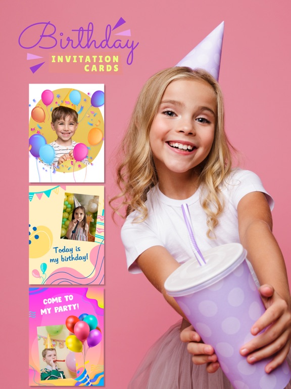 Birthday party invitation for