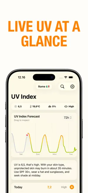 UV Index • Live Forecast Today screenshot 1