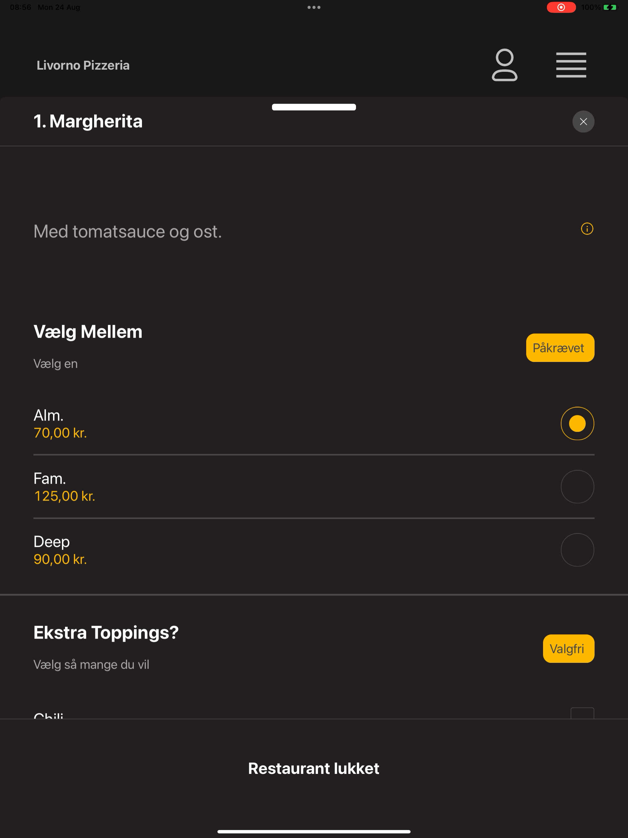 Livorno Pizzeria DK screenshot 13