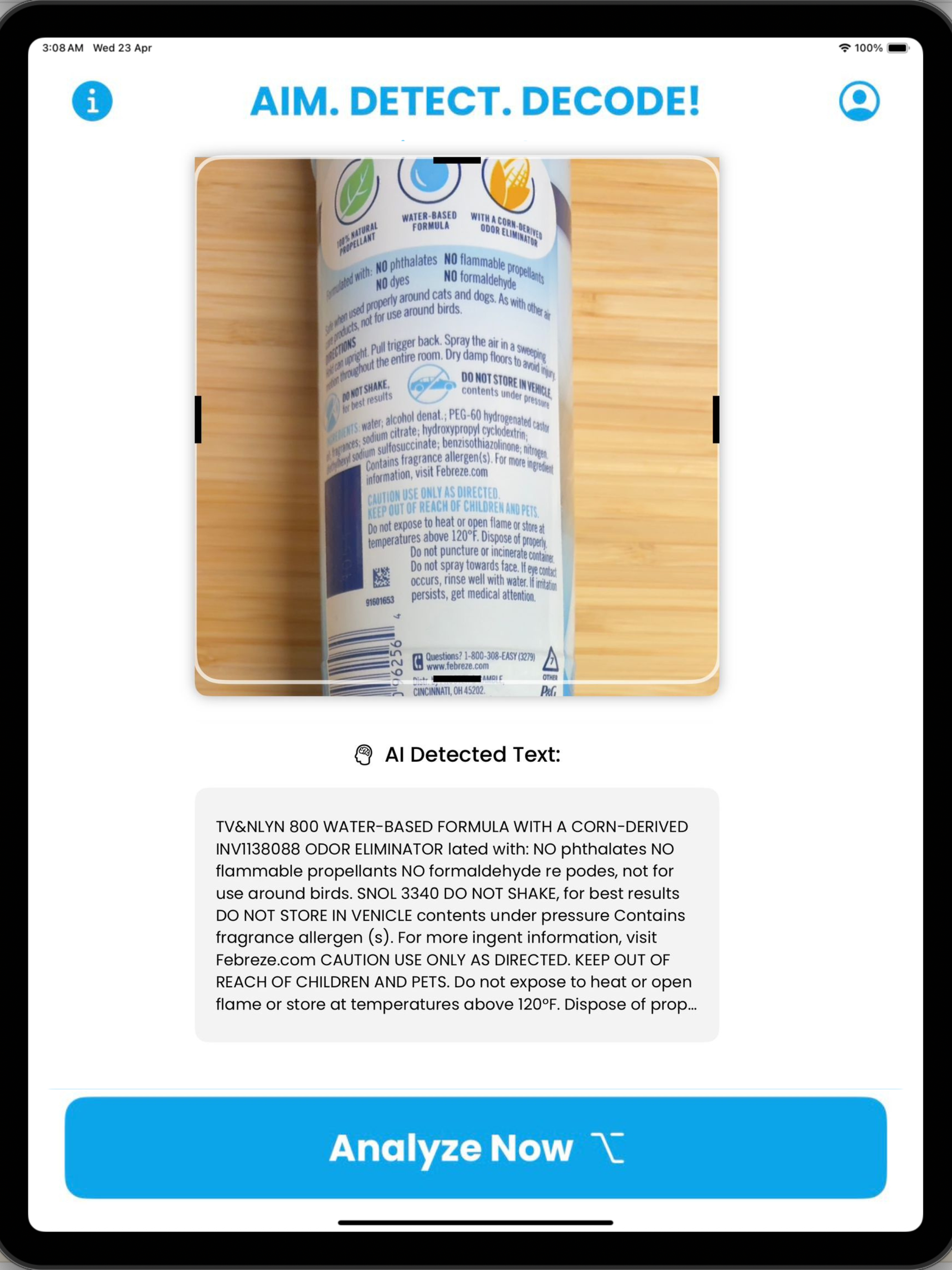Cornstarch - AI Health Scanner screenshot 13