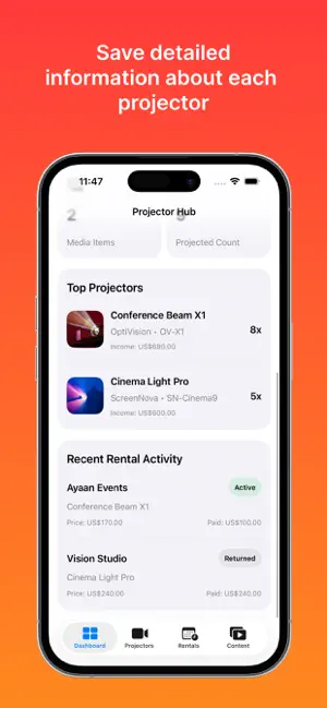 Phone Projector Media iPhone screenshot 5