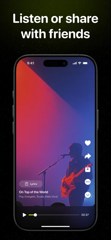 Song AI: AI Music Generator screenshot 6 of 6