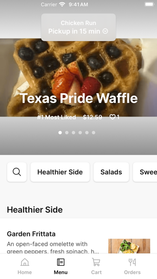 Chicken Run To Go iPhone screenshot 2 - Food & Drink app