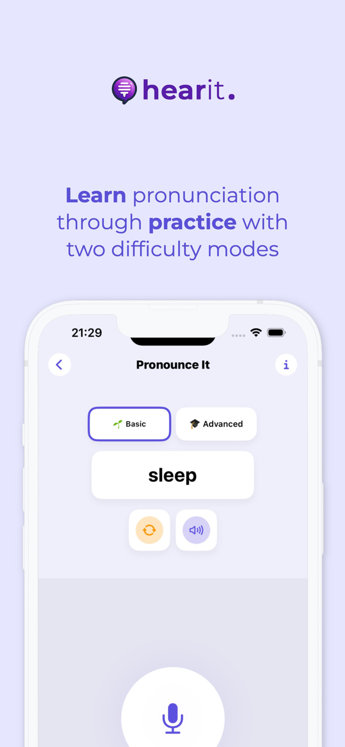 Pronounce Words - Hear it