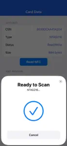 NFC Read Write screenshot #3 for iPhone