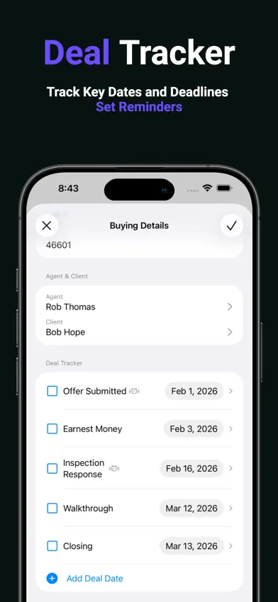 Closing CRM - Real Estate screenshot 3