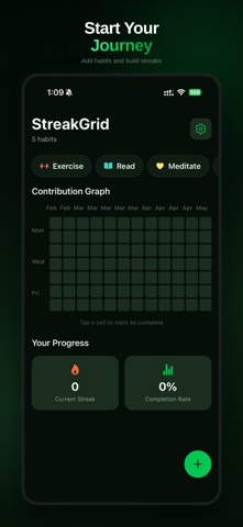 StreakGrid: Habit Tracker Screenshot 4 of 4