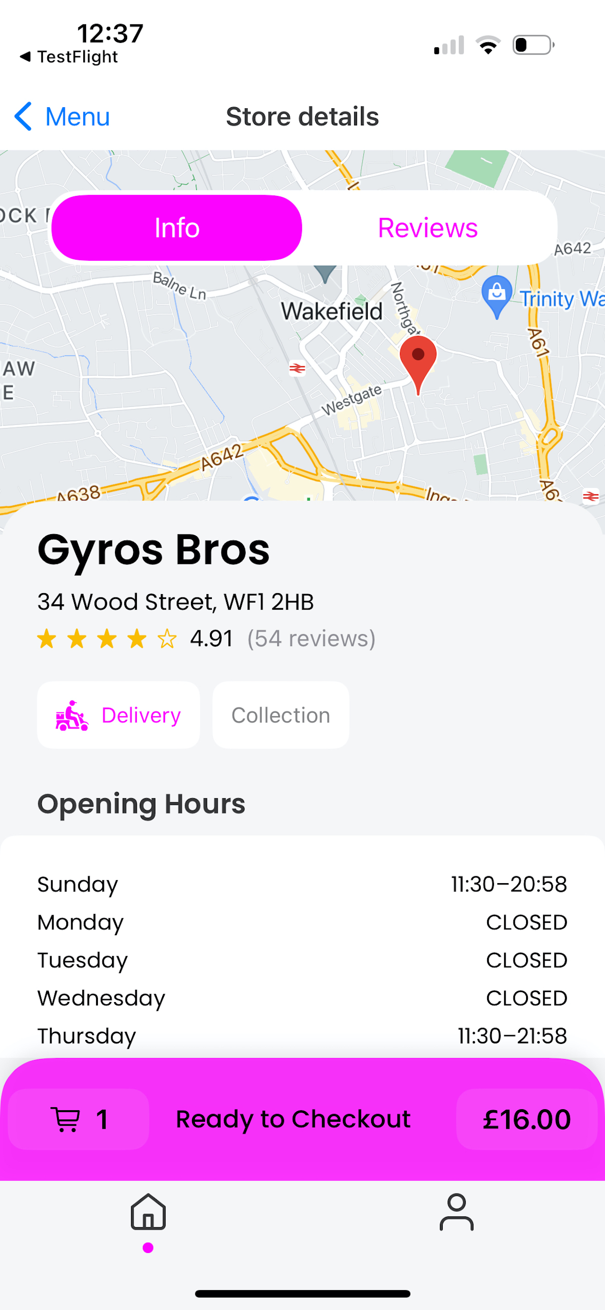 Gyros Bros Wakefield screenshot 3