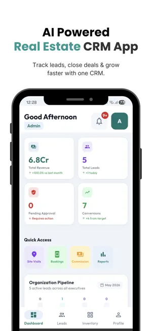 Business i - Real Estate CRM screenshot 1