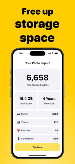 ‎Swipy: Photo Delete Swipe Screenshot