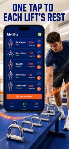 Gym Rest Timer: Between Sets Screenshot 3 of 10
