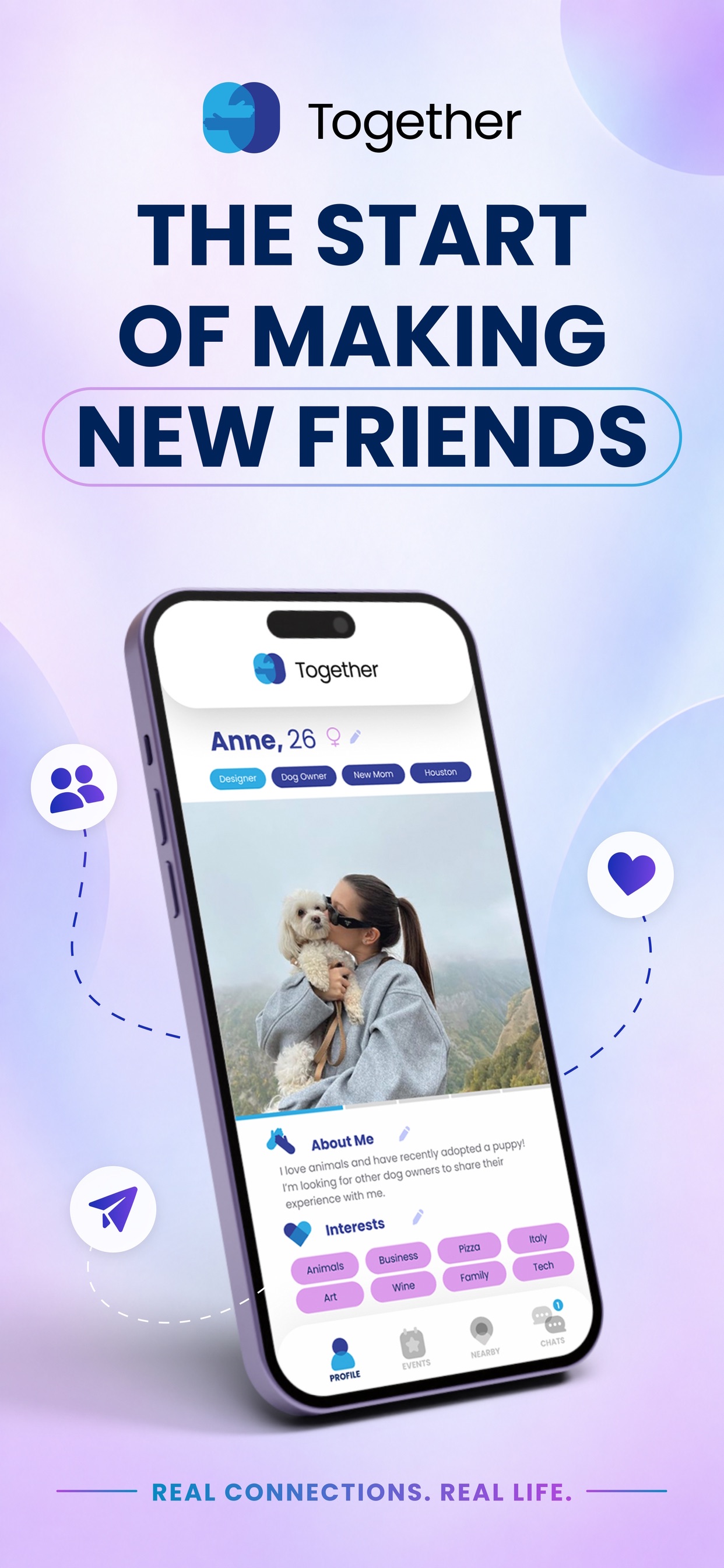 Screenshot 1 of Together Social Matching