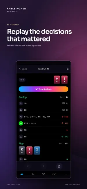 Fable Poker Analytics screenshot 2