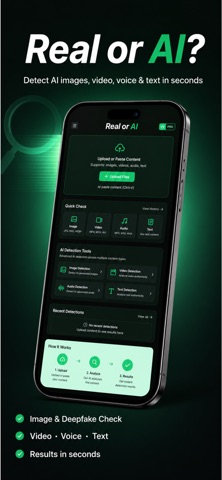 Real or AI: AI Detector screenshot