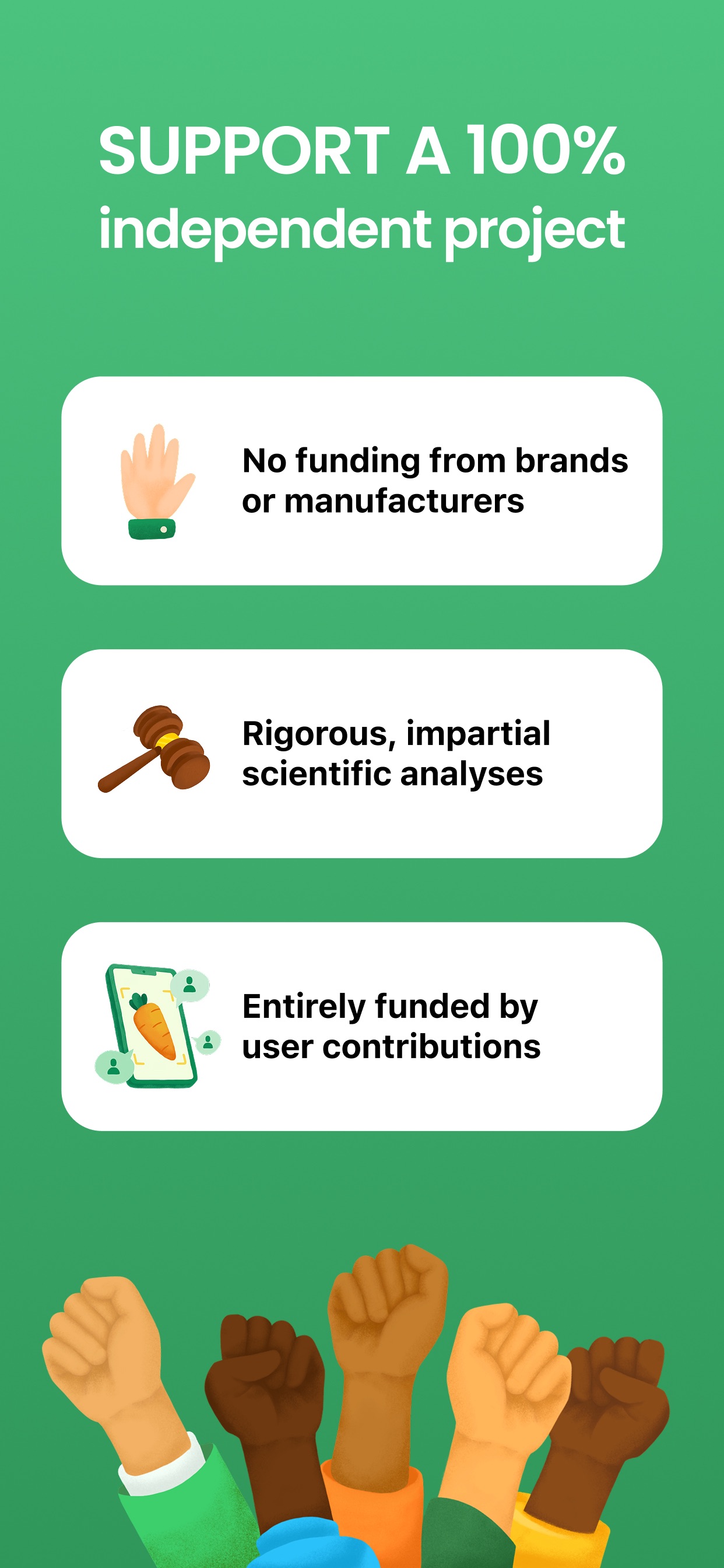 Yuka - Food & Cosmetic Scanner 스크린샷 6