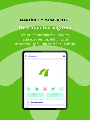 Martínez y Momparler iPad screenshot
