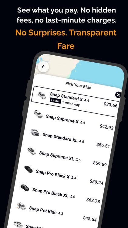 Snap Ride - Request a ride screenshot-4