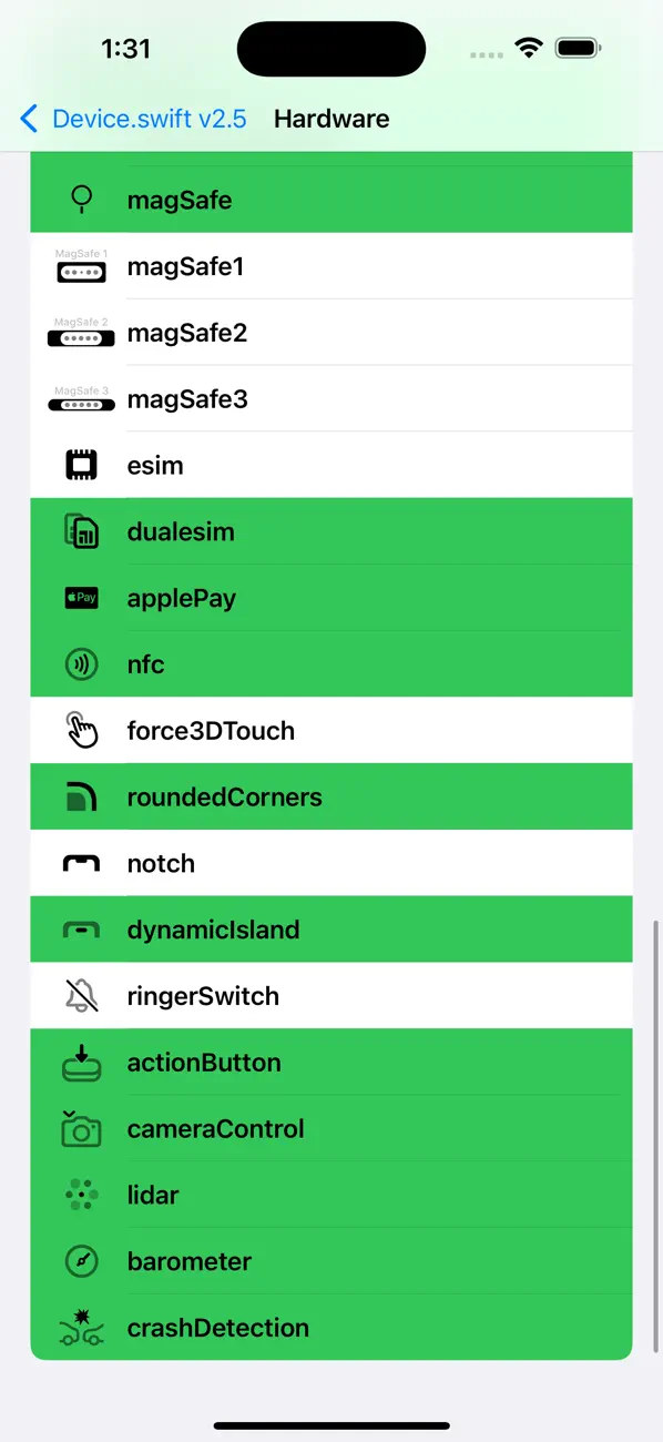 #5. Device Information Tool (iOS) Ved: Kudit LLC