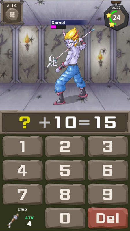 Monster Tower: Math Battle RPG screenshot 3