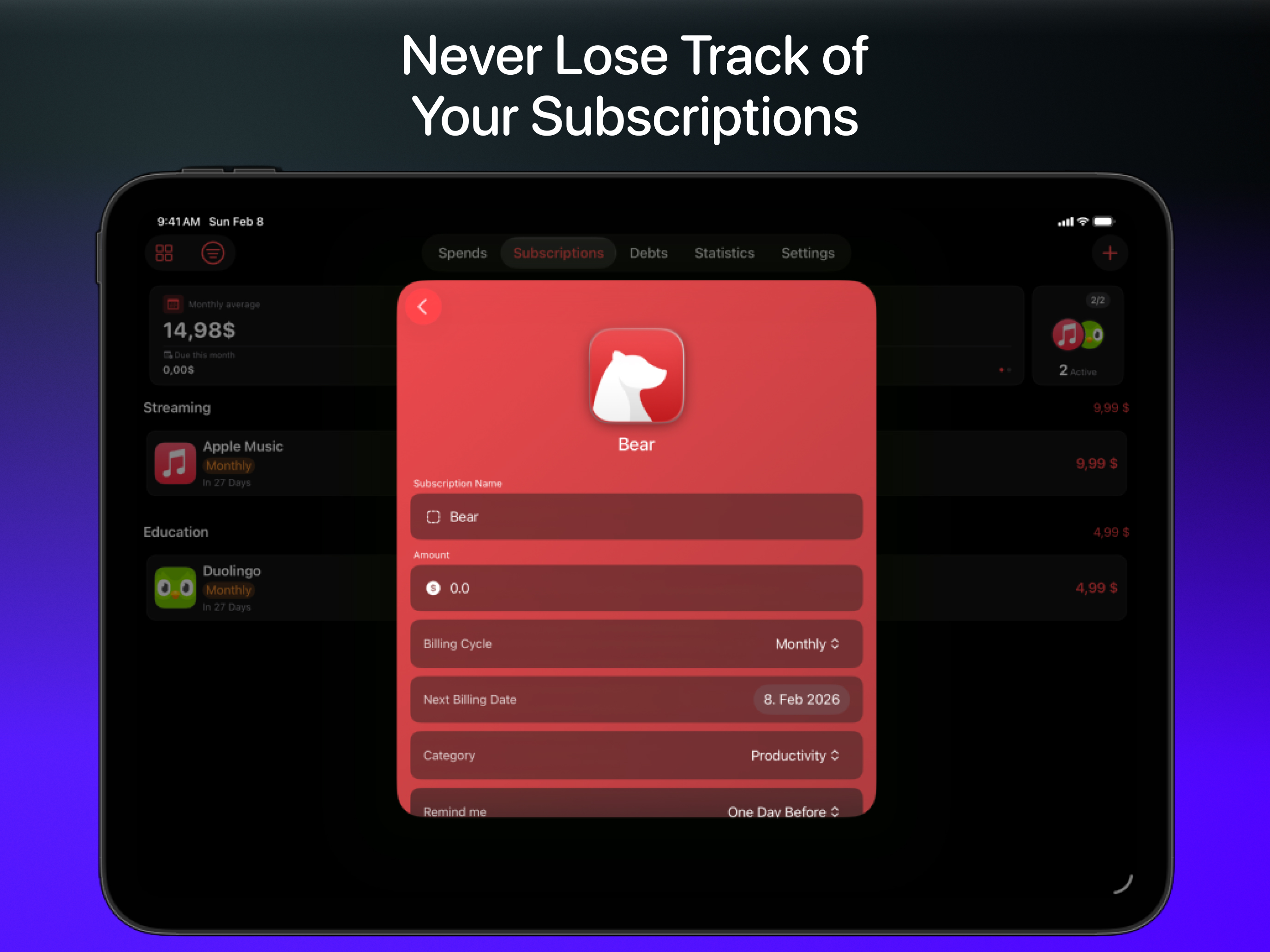 Secret Wallet – Finance Pro screenshot 9