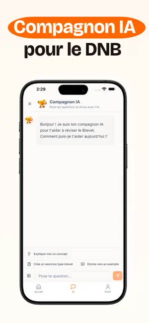 PrépaDNB iPhone screenshot 3