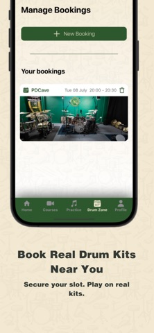 PDC - Drum Lessons & Practice iPhone screenshot