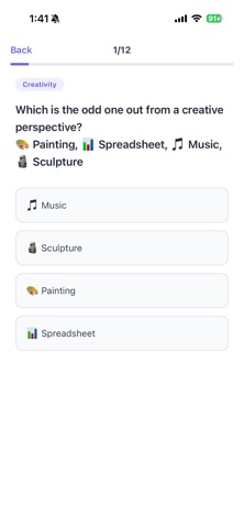 Brain Type Quiz Screenshot 2 of 4