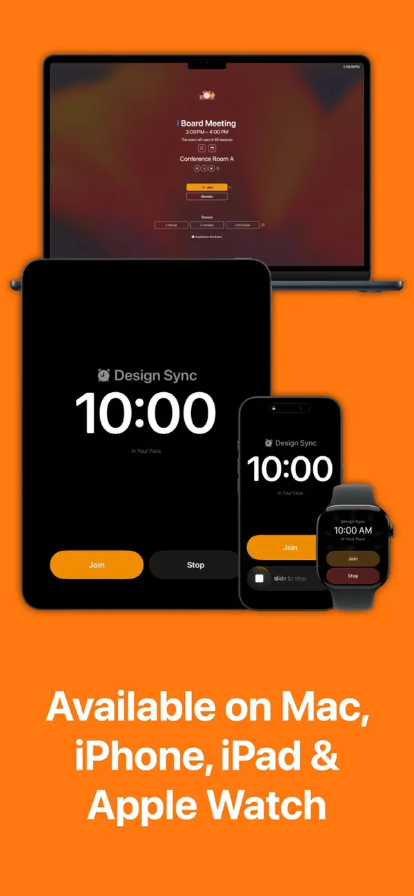 #5. Meeting Reminder In Your Face (iOS) Av: Martin Hoeller