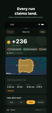 Miler: Run & Claim Streets Screenshot 2 of 6
