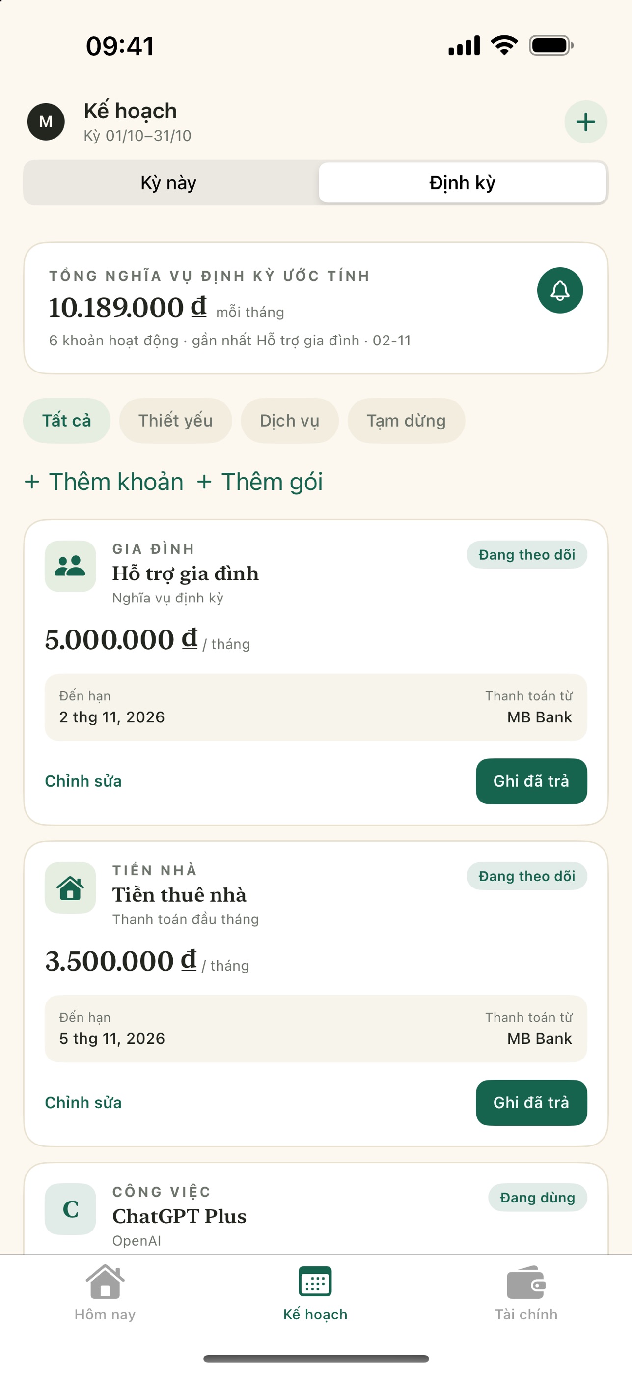 Screenshot 4 of Lúa: Sổ thu chi