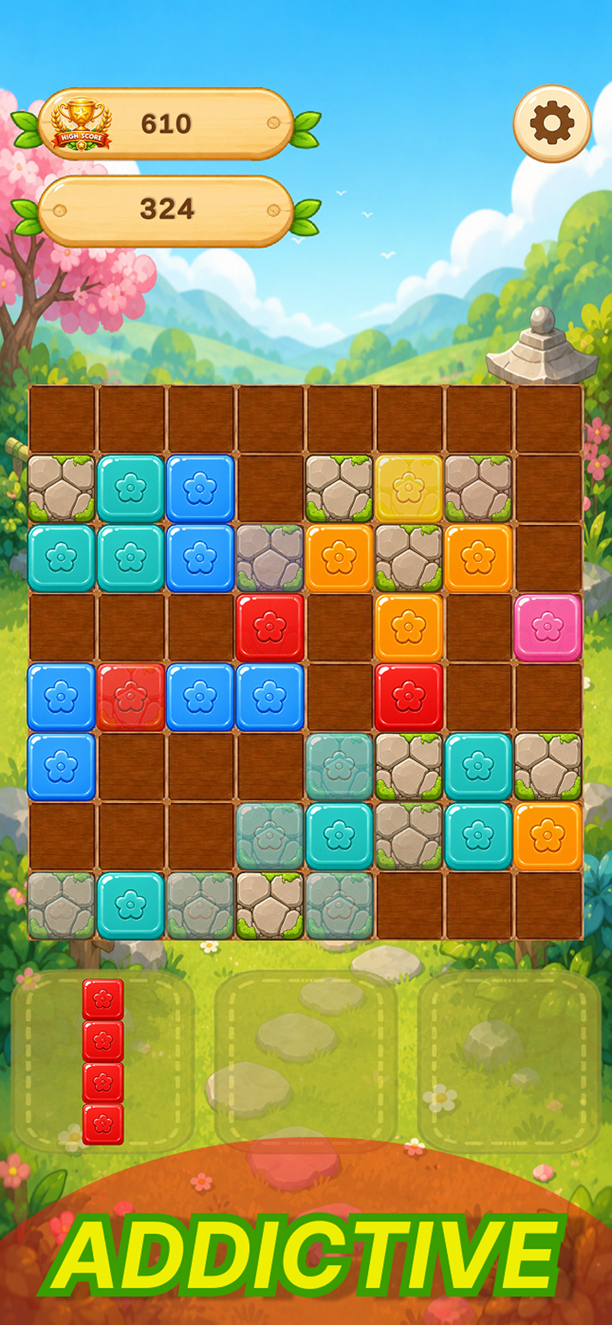 Bloomy Blocks screenshot 4