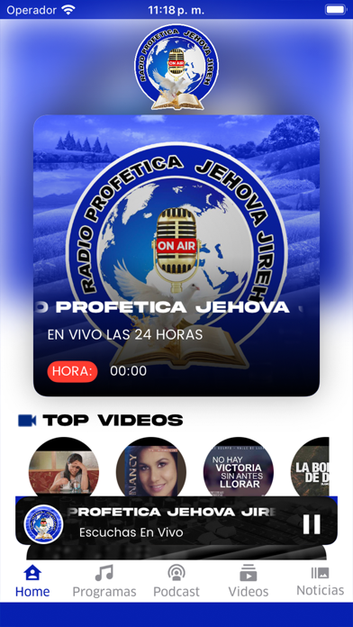 Radio Profetica Jehova Jireh Screenshot