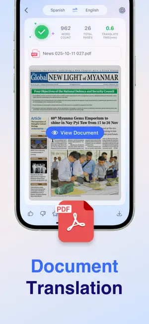 Voice Translate: AI Translator iPhone screenshot 5
