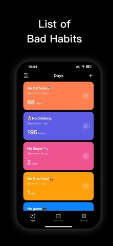 ZeroLoop Break Habits Tracker Screenshot 1 of 7