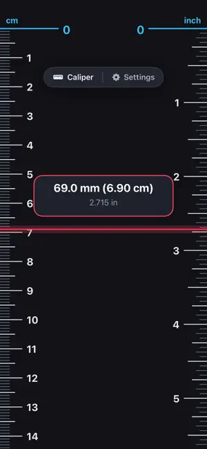 Ruler: CM, MM & Inches screenshot 4