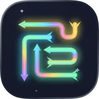 ‎Fly Out - Neon Arrow Puzzle
