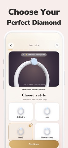 Engagement Ring Try On Design Screenshot 2 of 5