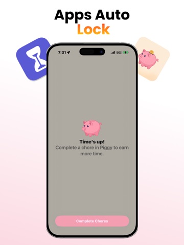 Piggy - Earn Screen Time iPad screenshot