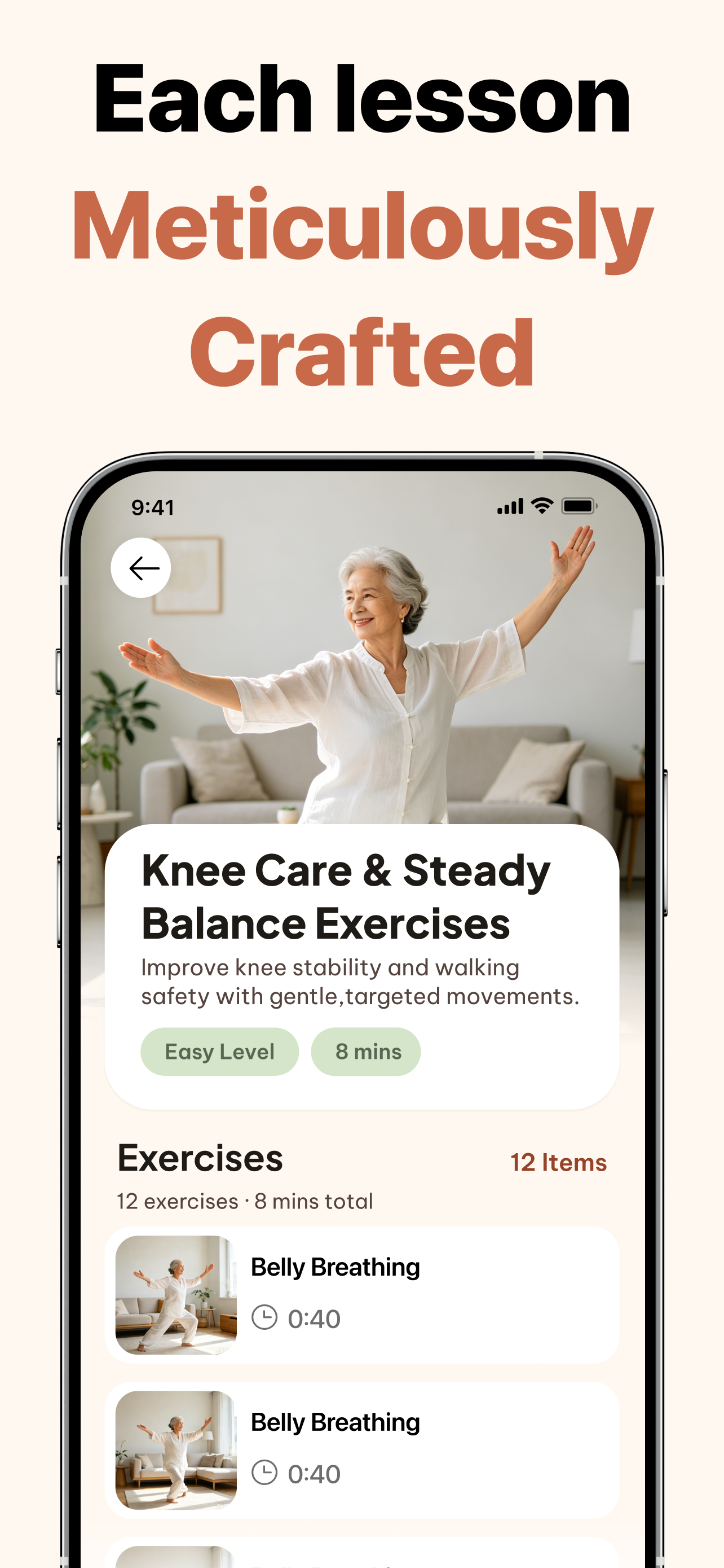 Tai Chi: Seniors & Beginners screenshot 5