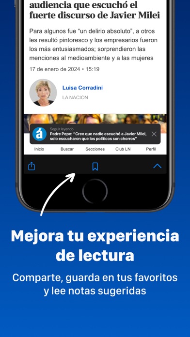 Screenshot #3 pour Diarios Argentinos