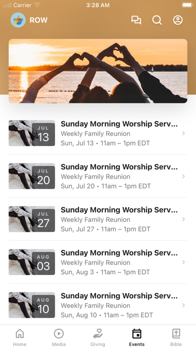 App screenshot