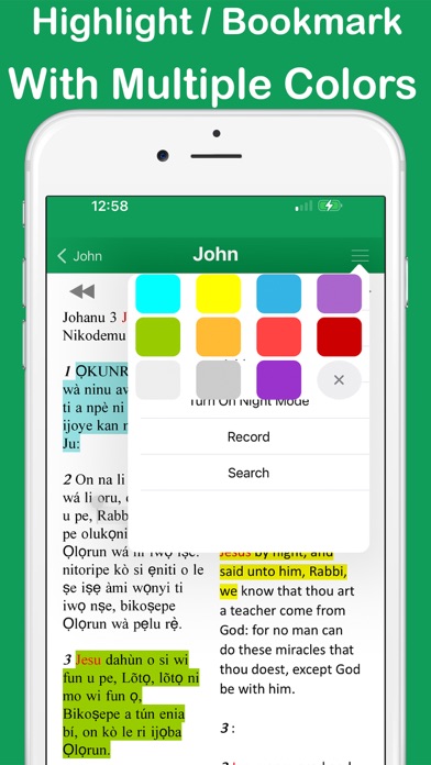 Yoruba Igbo & English Bible Screenshot