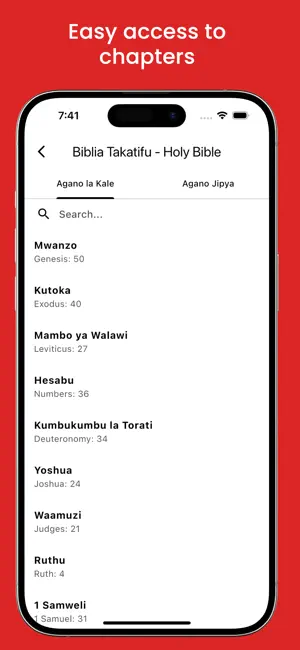 Biblia Takatifu App (Offline) screenshot 2